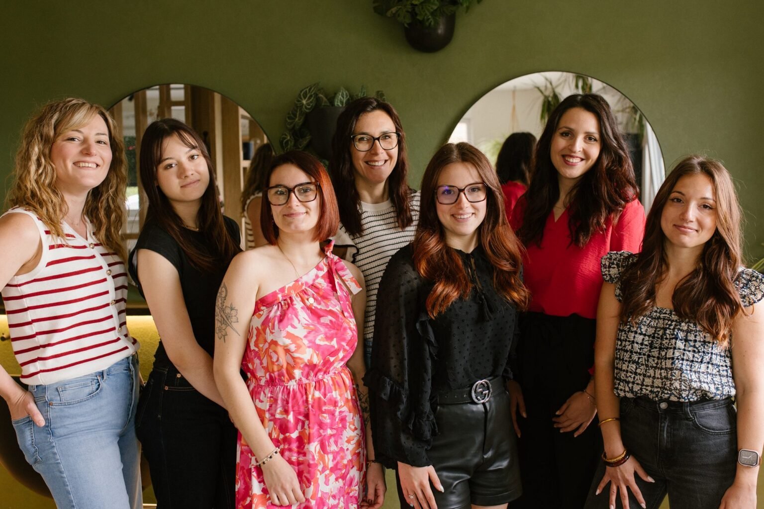 L'équipe de Maison H au salon